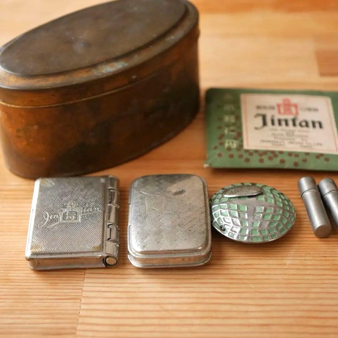 仁丹ケース等 7点セット 仁丹の薬歯磨 赤小粒仁丹 宮島 厳島神社 レトロ