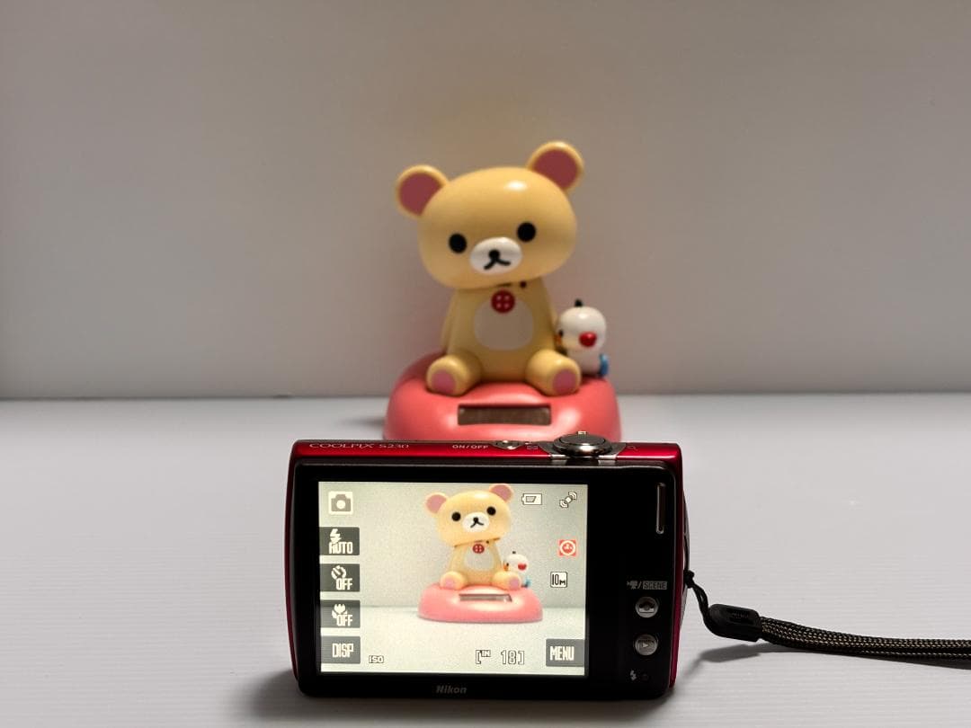 極美品 Nikon ニコン COOLPIX S230 ローズレッド 箱 付属品