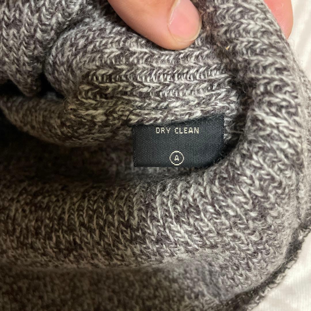 新品未使用 デッドストック RRL 三つ星 ハーフボタンニット XL