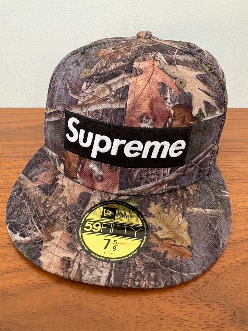 Supreme 59FIFTY 迷彩キャップ 7 5/8