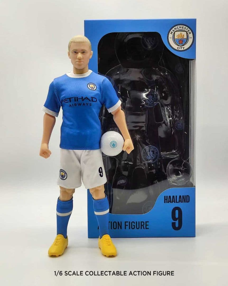 Manchester city HAALAND サッカー選手 1/6 フィギュア