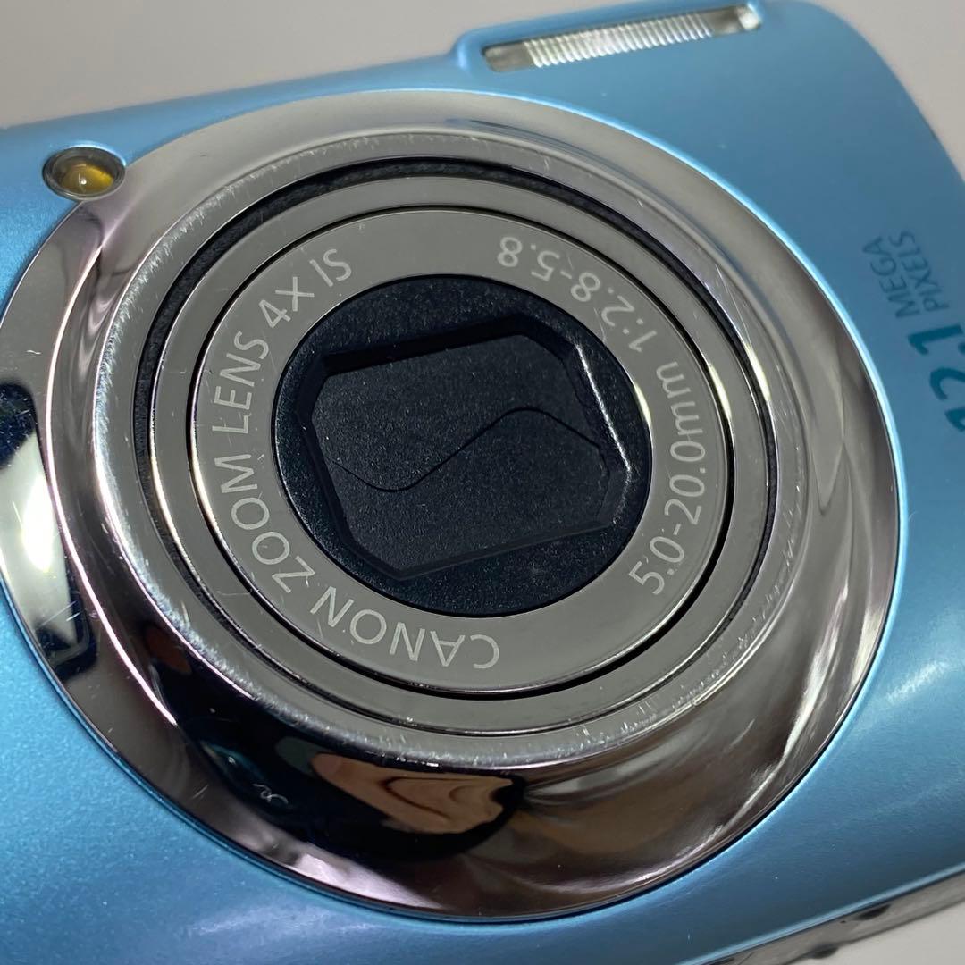 Canon IXY 510IS PC1356 充電器　ブルー コンデジ　動作品
