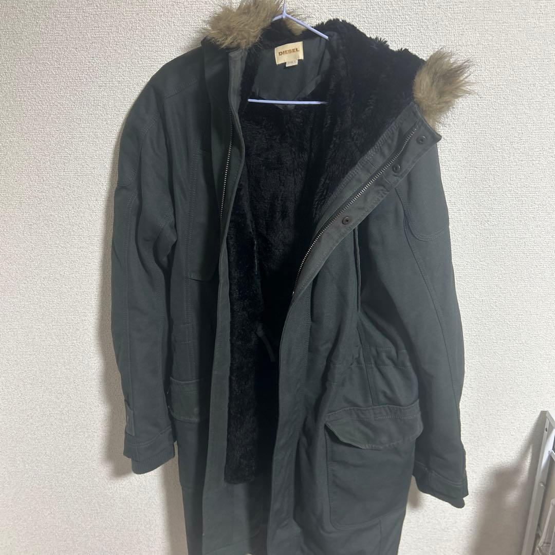 モッズコート ブラック フリースライニング