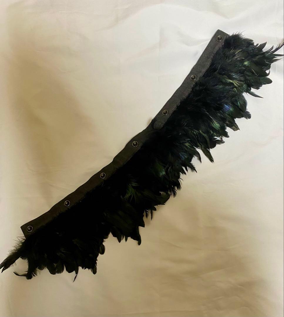 や*ま様 alice auaa 鴉羽根ベルト　羽根のみ