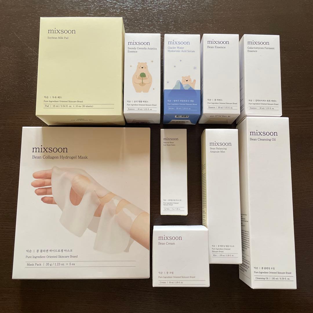 mixsoon ミクスン　スキンケア　現品 10品セット