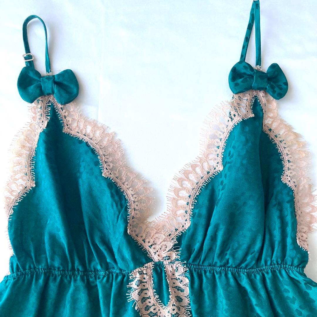 【美品】fifi et fafa ヒョウ柄 キャミソール リリィ フィーフィー