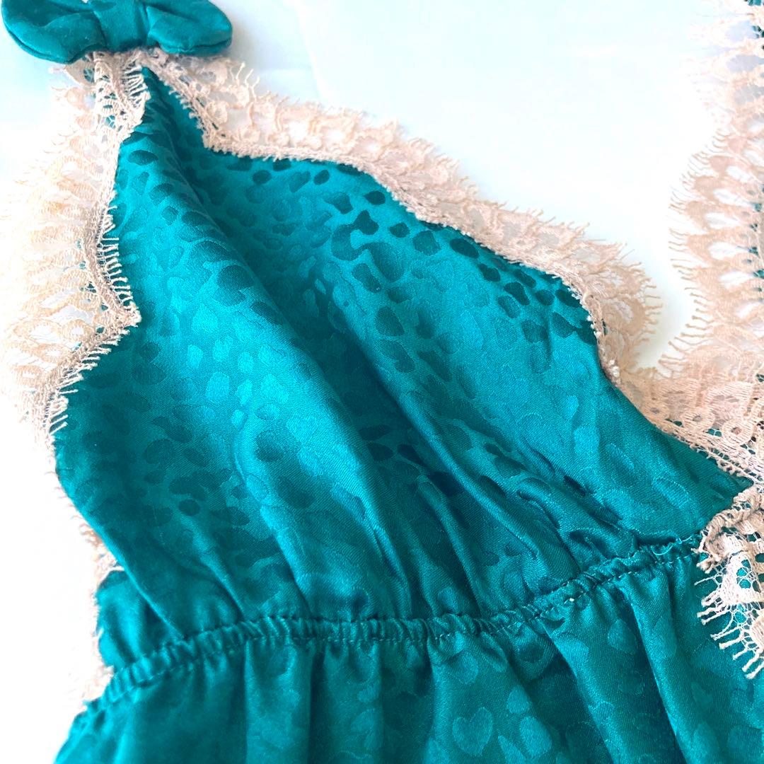 【美品】fifi et fafa ヒョウ柄 キャミソール リリィ フィーフィー