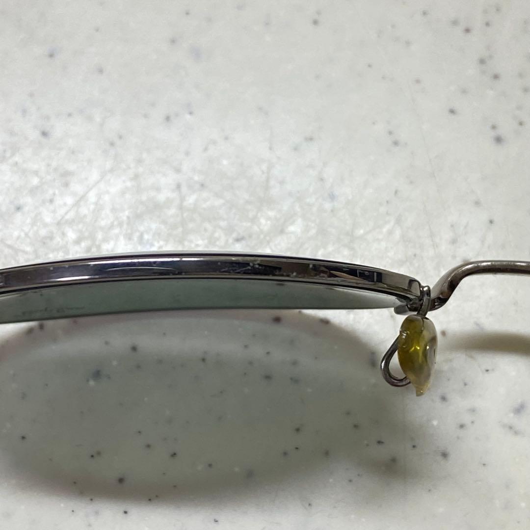 【B&L製Ray-Ban】ヴィンテージ オーバル 砂打ち フルリム