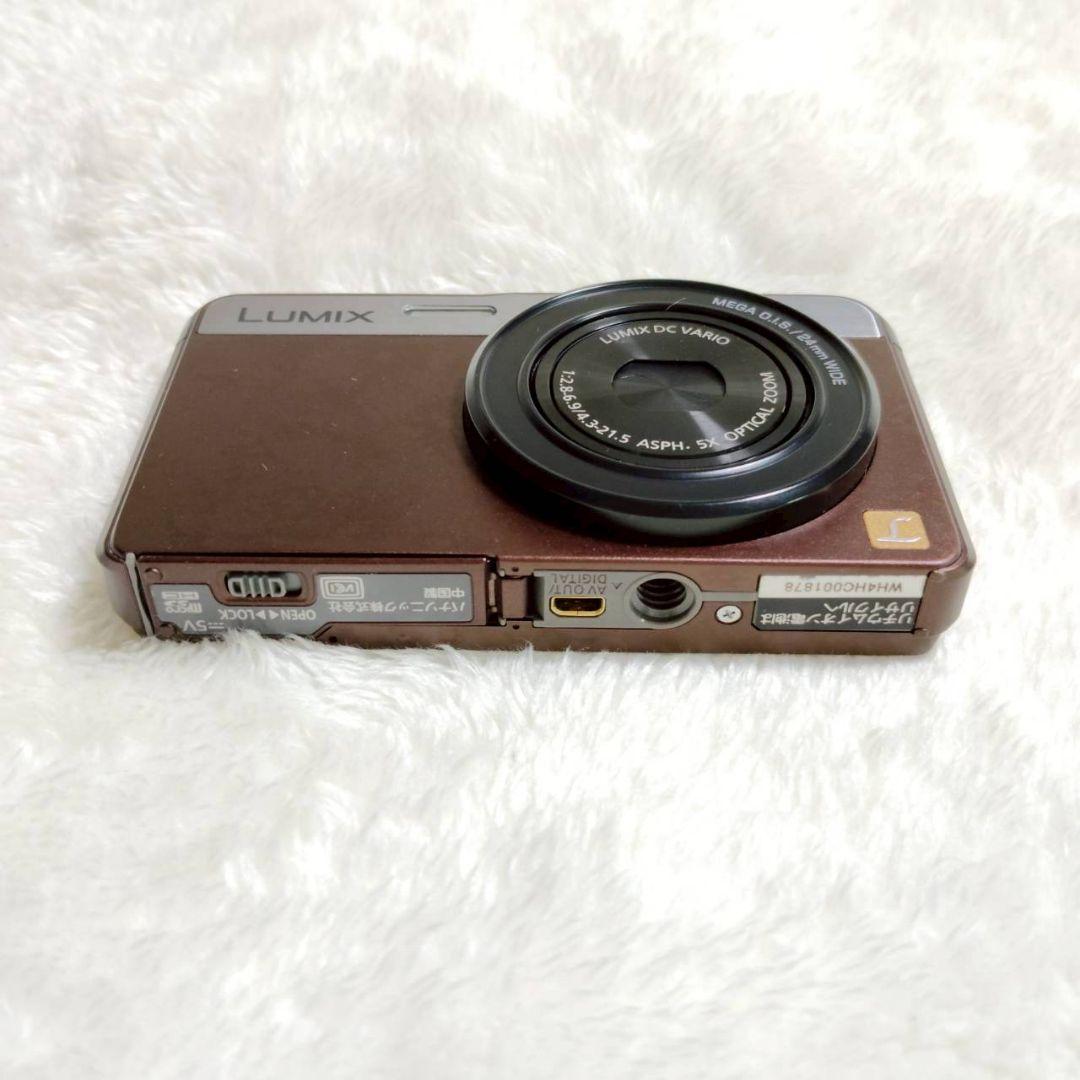 Panasonic LUMIX DMCーXS3 ブラウン バッテリー デジカメ