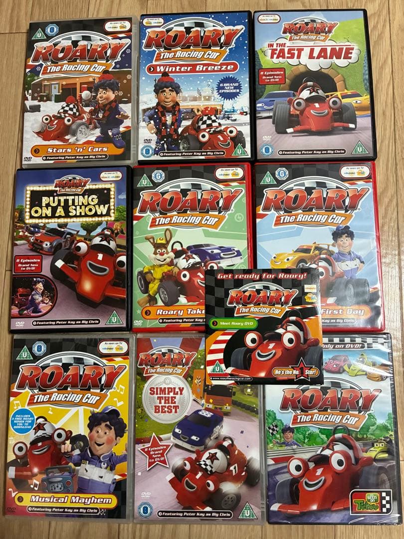 Roary The Racing Car DVD セット 10枚