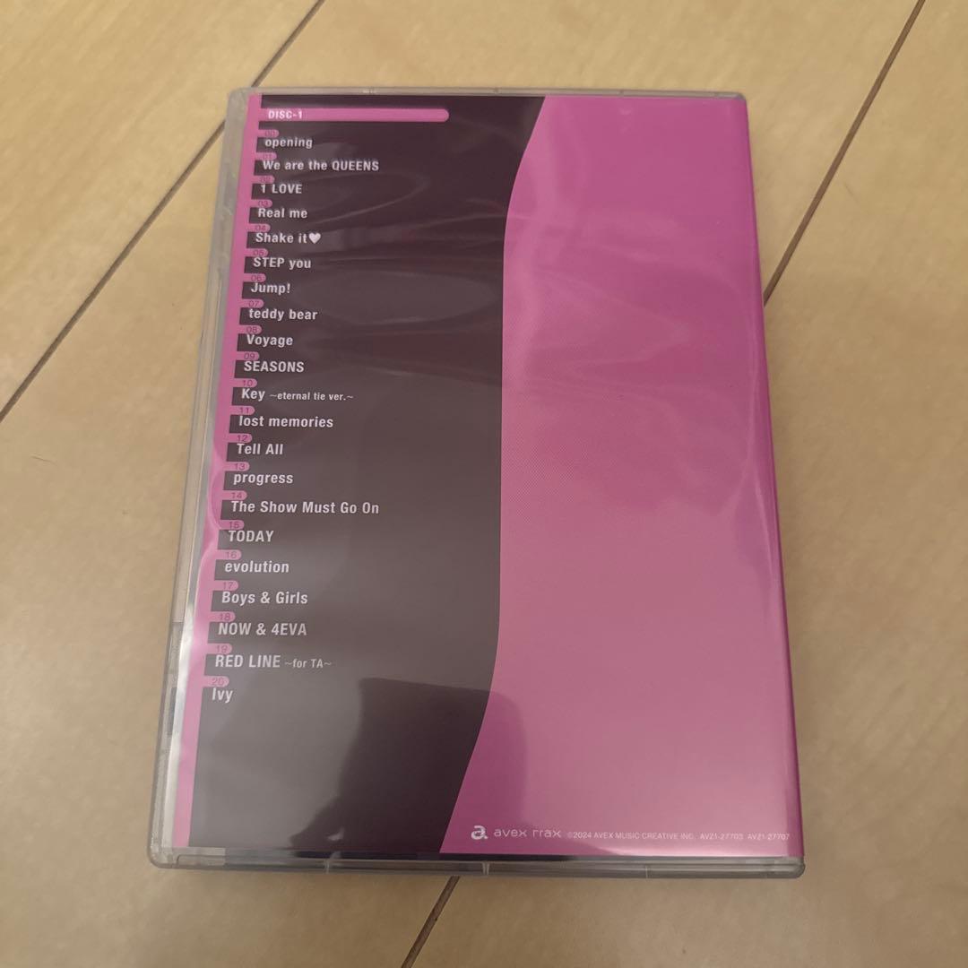 浜崎あゆみ UNRELEASED LIVE BOX A 初回プレス特典