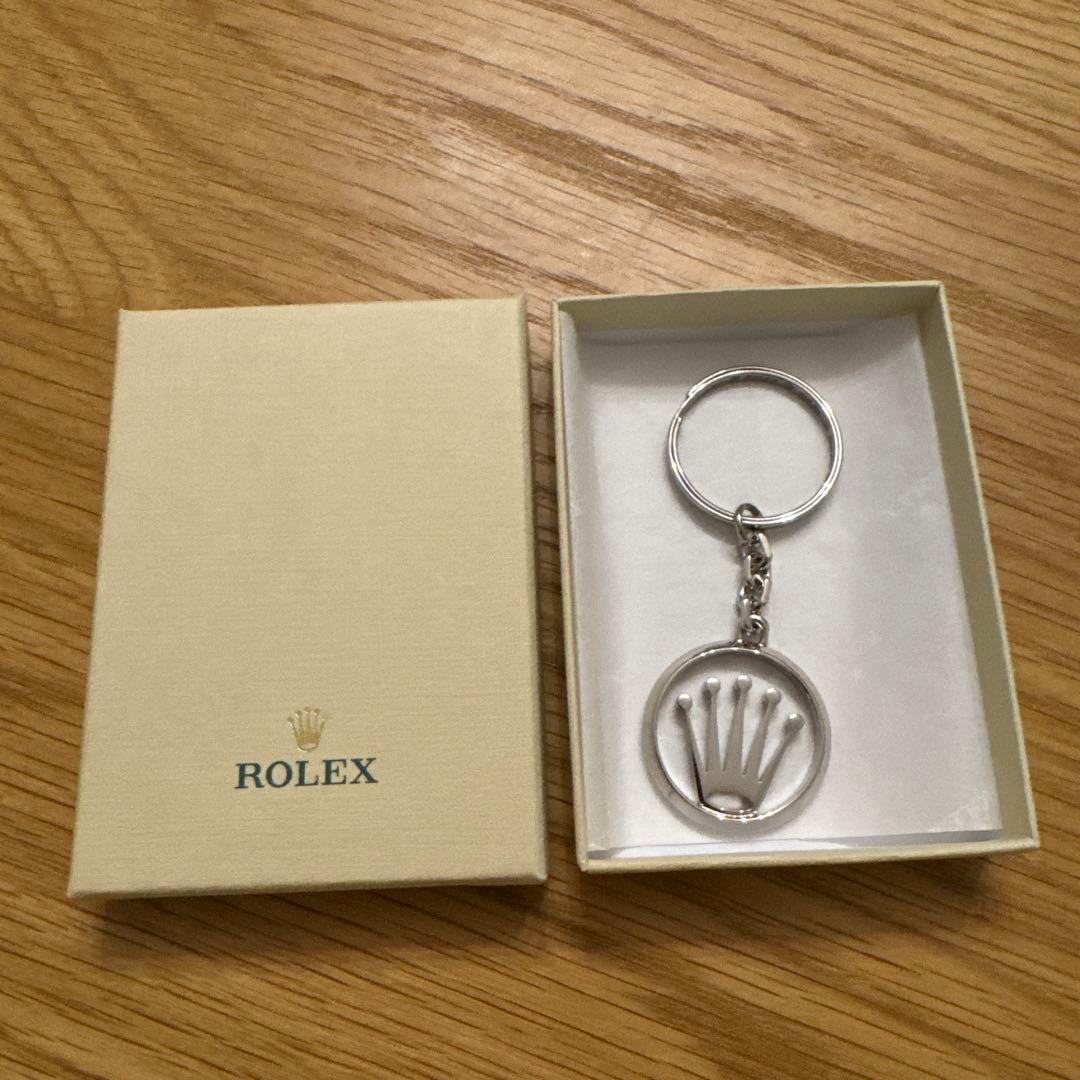 ROLEX ロゴ キーホルダー 箱付き