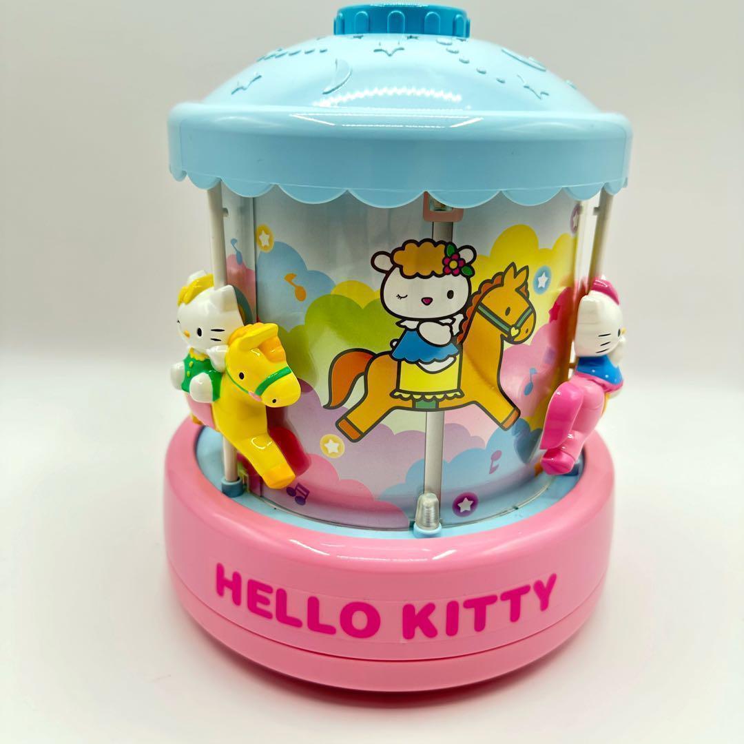 新品【希少】ハローキティ　プラネタリウム　メリーゴーランド23