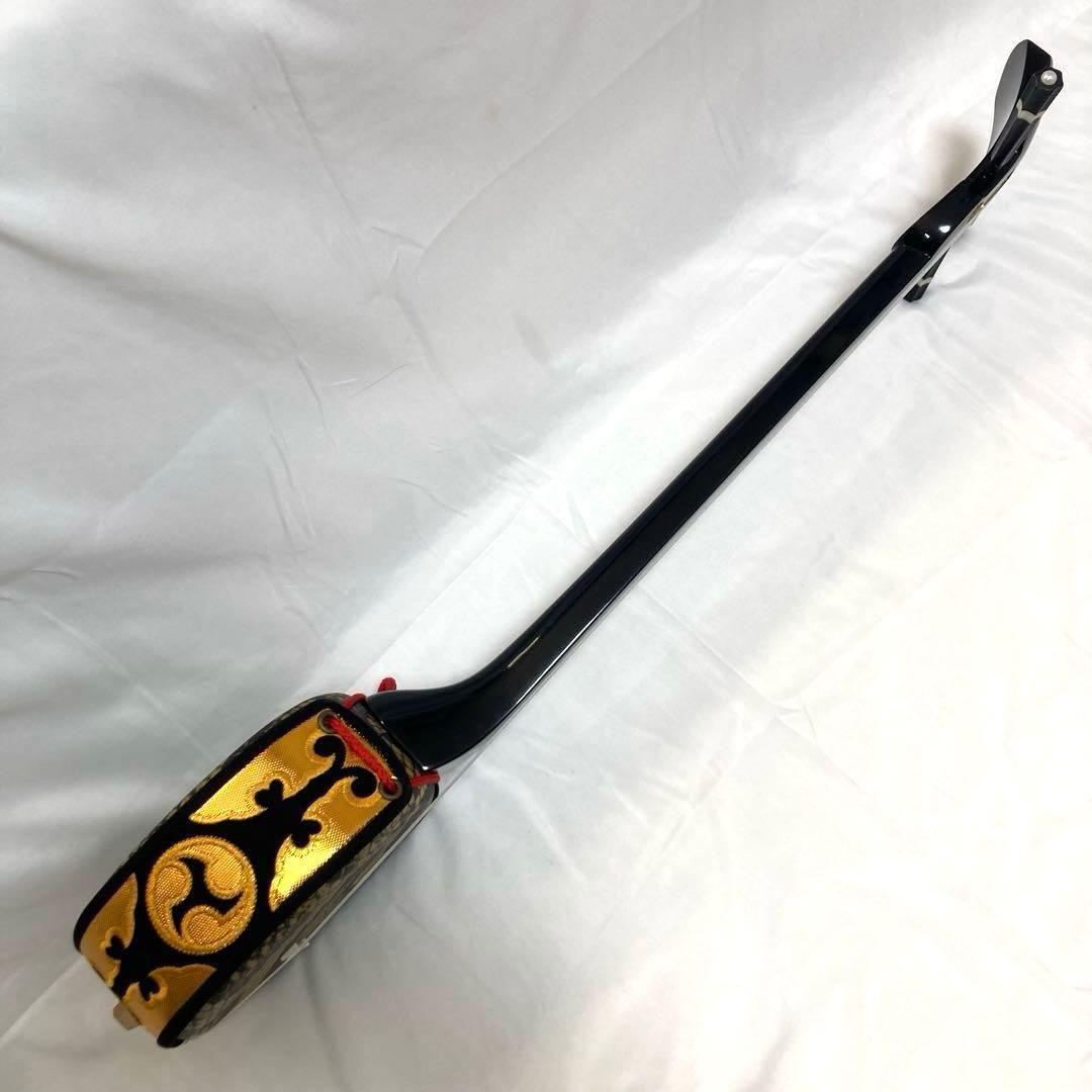 【美品】三線 沖縄 教本 付属品 初心者 人工皮 蛇革 蛇皮 和楽器