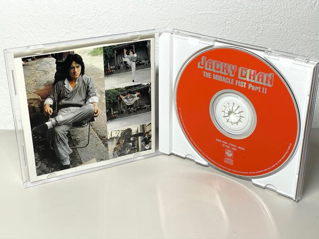 廃盤 CD ジャッキーチェン ミラクル・フィスト・パート2