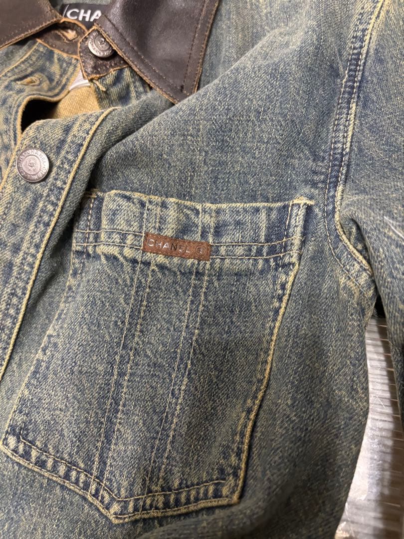 シャネル　デニムコード　ジャケット
