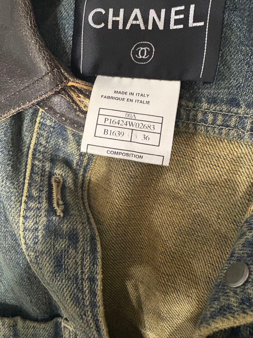 シャネル　デニムコード　ジャケット