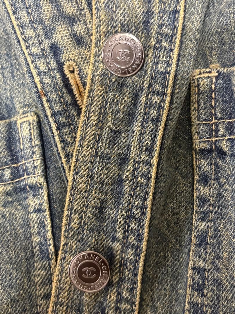 シャネル　デニムコード　ジャケット