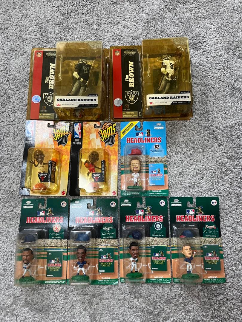 スポーツフィギュア9点まとめ売り