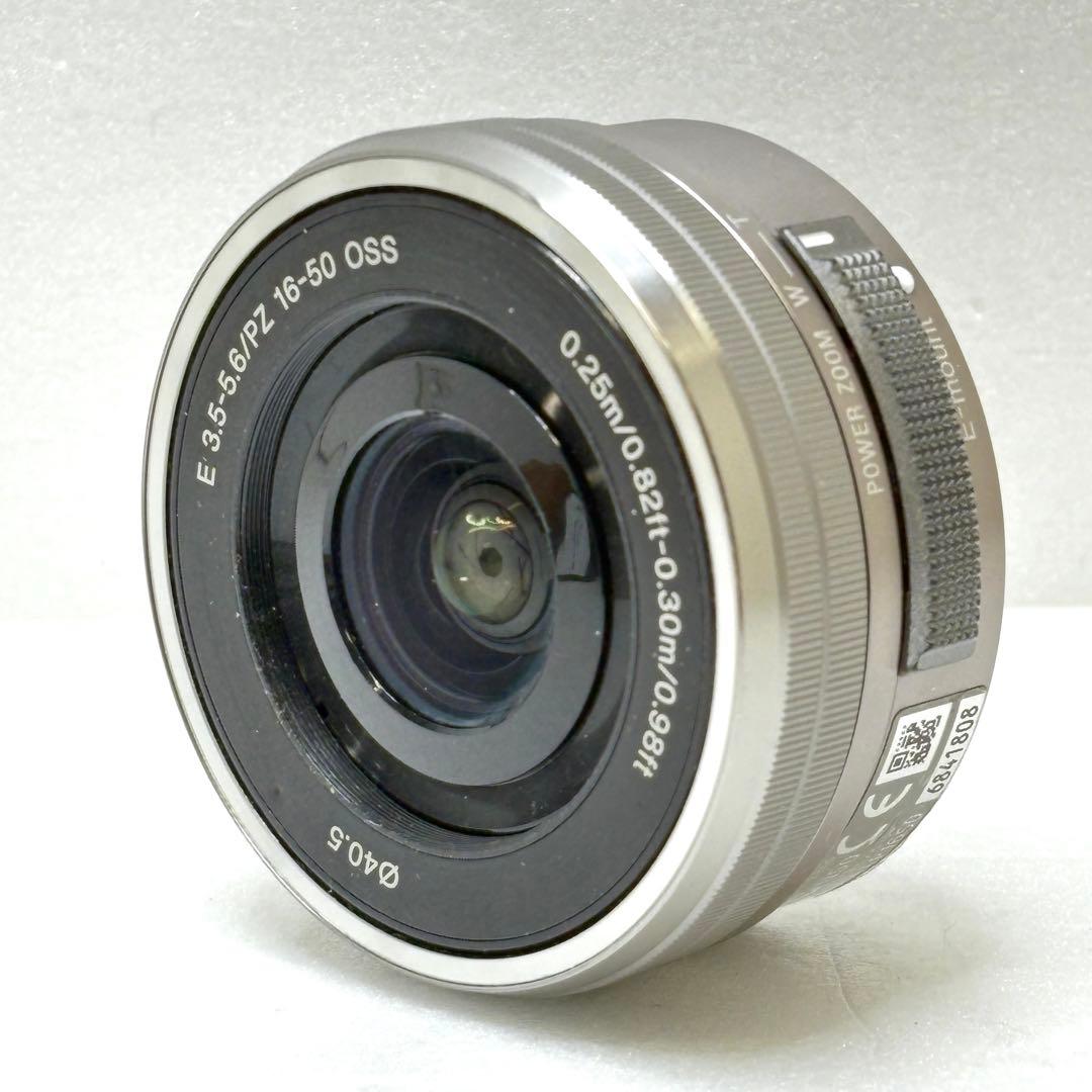 人気ホワイト✨自撮り&Wi-Fi❤️ソニー α5000 パワーズームレンズキット✨