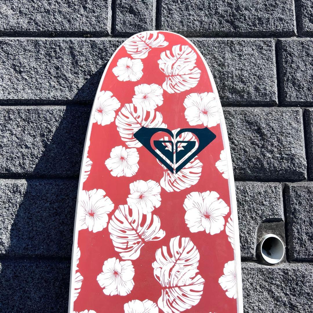 美品　大人気　ROXY ソフトボード　7’0ft 60.5L ハイビスカス　良好