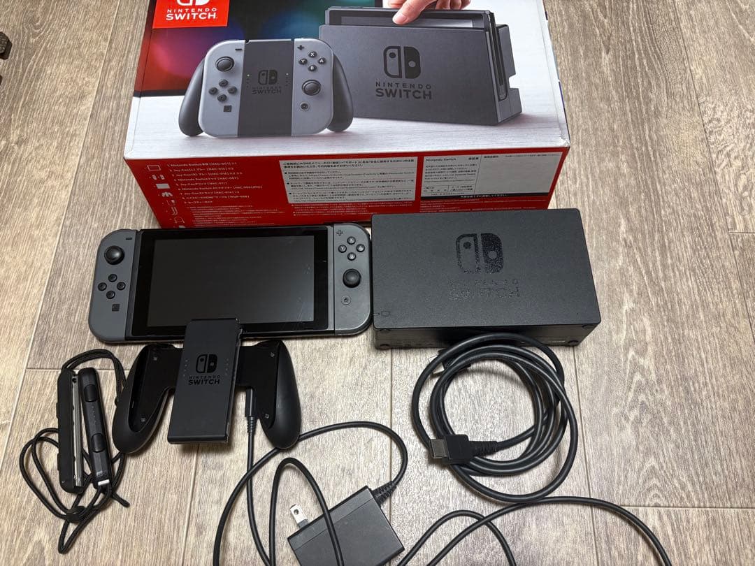 動作確認済Nintendo Switch 本体(+128GB microsd付)