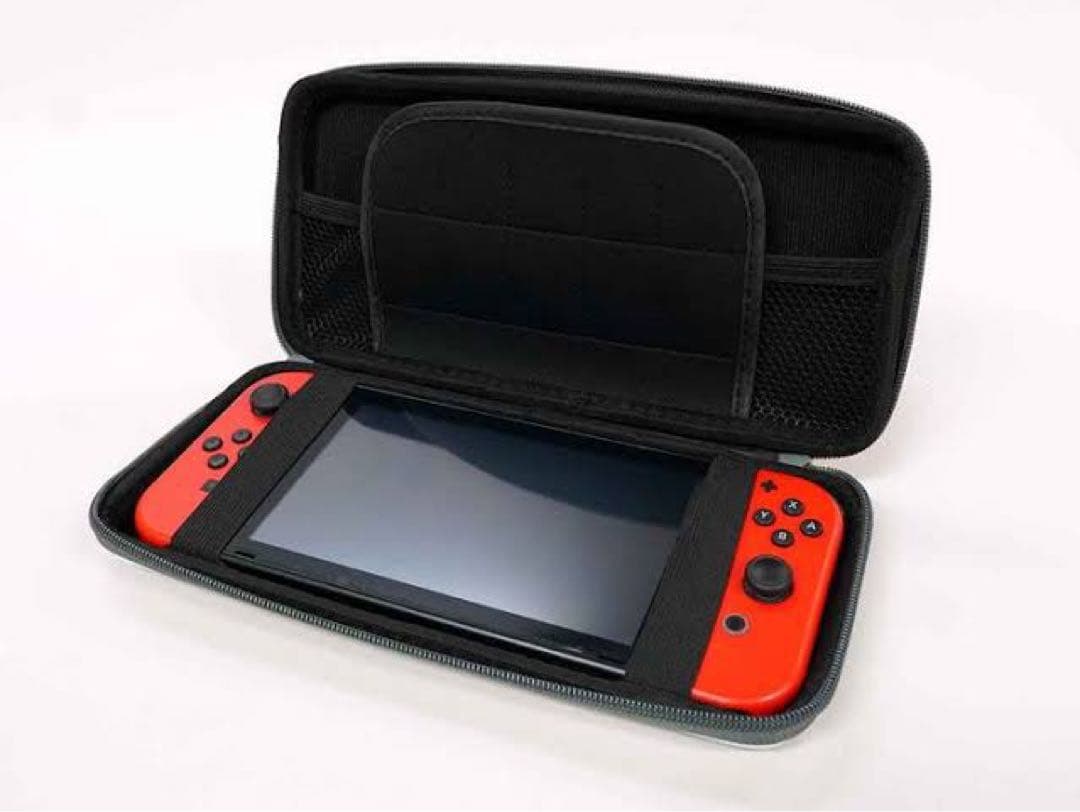 Nintendo Switch本体 ケース&ガラスフィルム貼付済