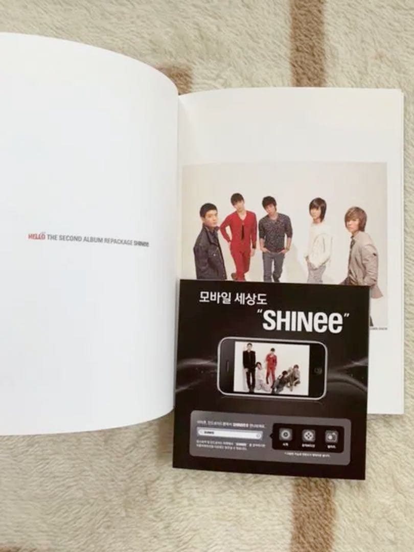 SHINee 5人 直筆サイン入りCD