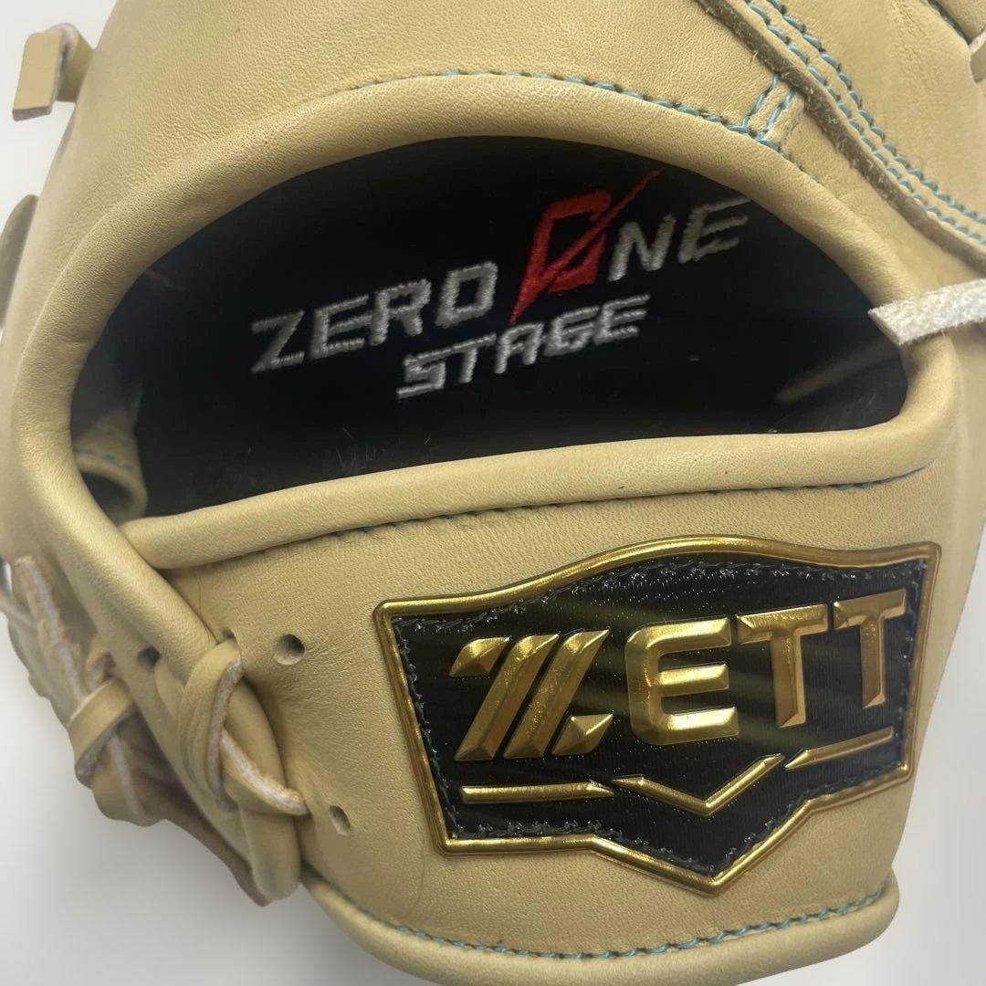 ピ*x様 新品 ゼット 少年軟式用ファーストミットミット(BJFB71513S)