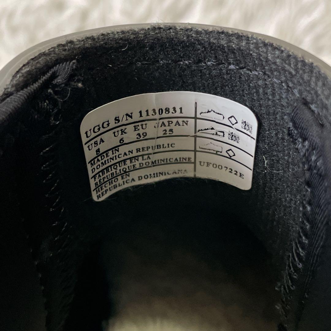 未使用級✨UGG DROPLETドロップレット レインブーツ グレー系 25.0