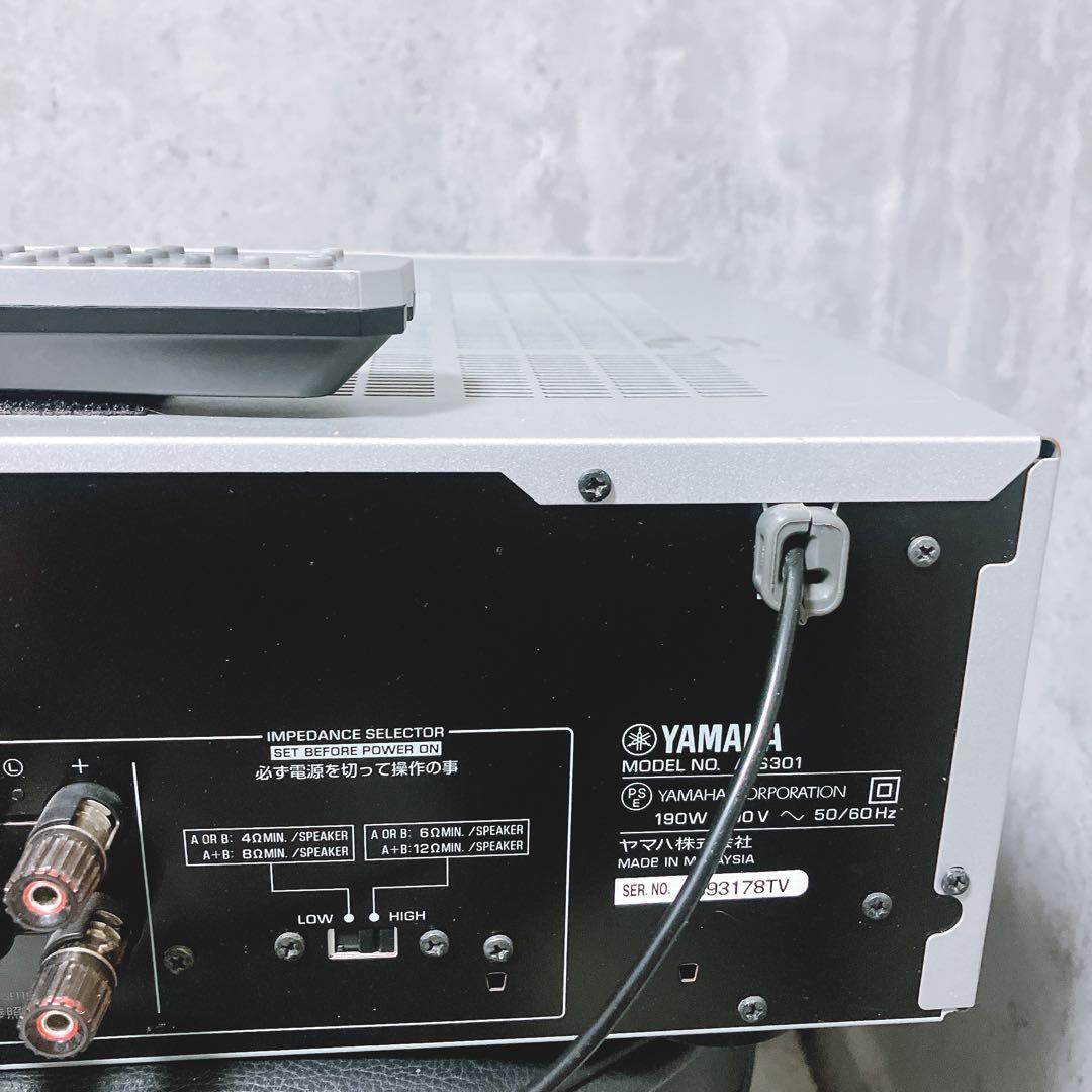 【希少】ヤマハ A-S301 プリメインアンプ リモコン付