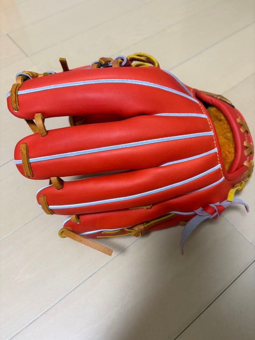 ミズノプロ 硬式 内野 オーダー グラブ hagaジャパン 型付け済み