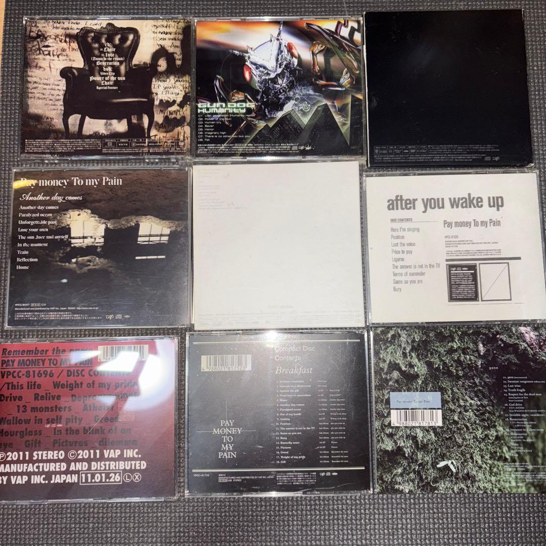 Pay money To my Pain ＆ GUNDOG 全種 10枚セット