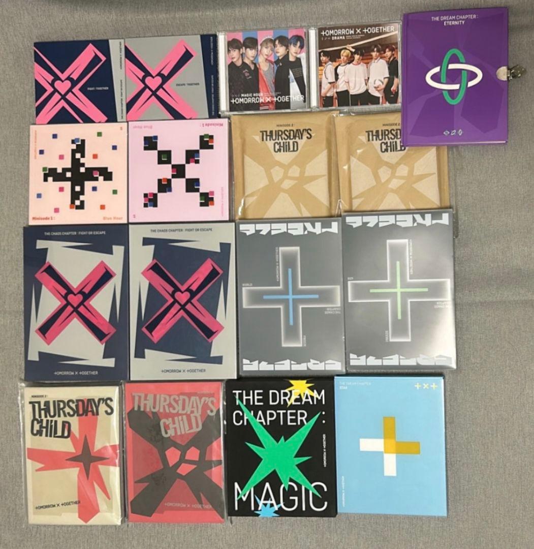 txtアルバムトレカ付きまとめ売り