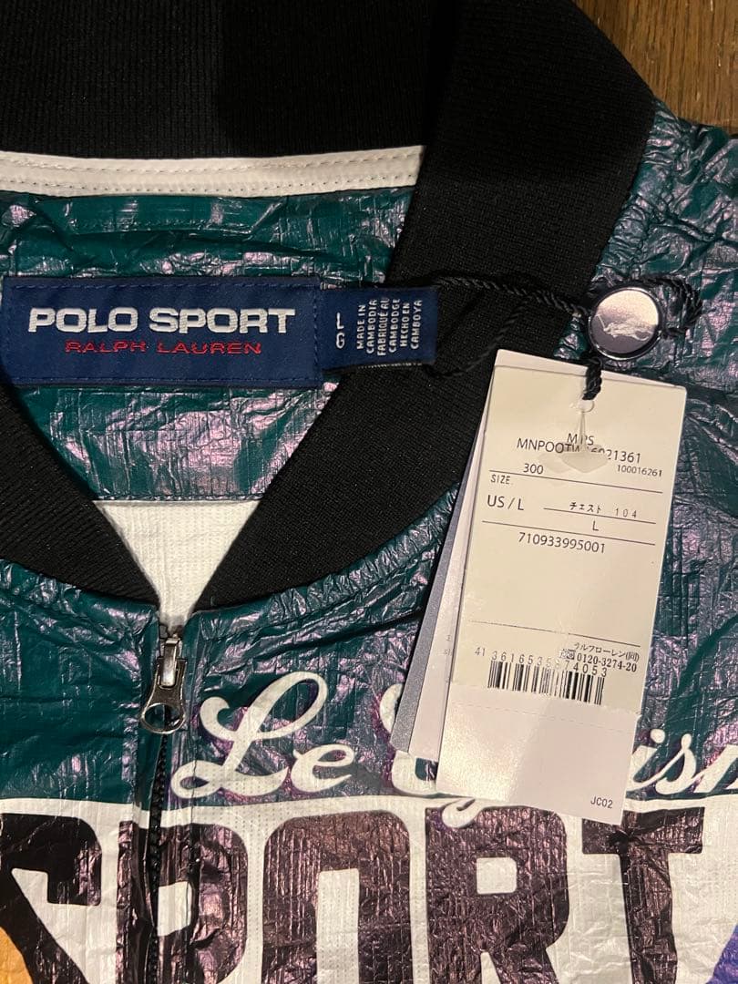 POLO SPORTS racingcycleジャケット新品 Lサイズ