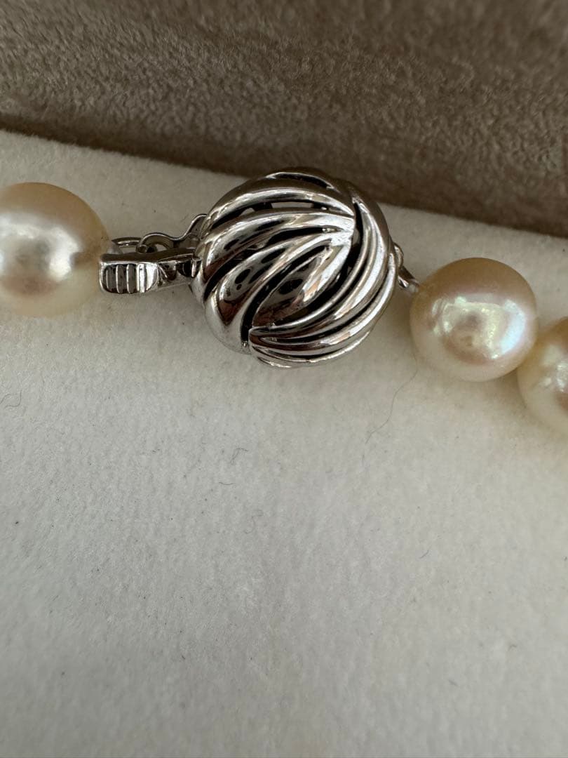 VERITE ホワイトアコヤ真珠ネックレス