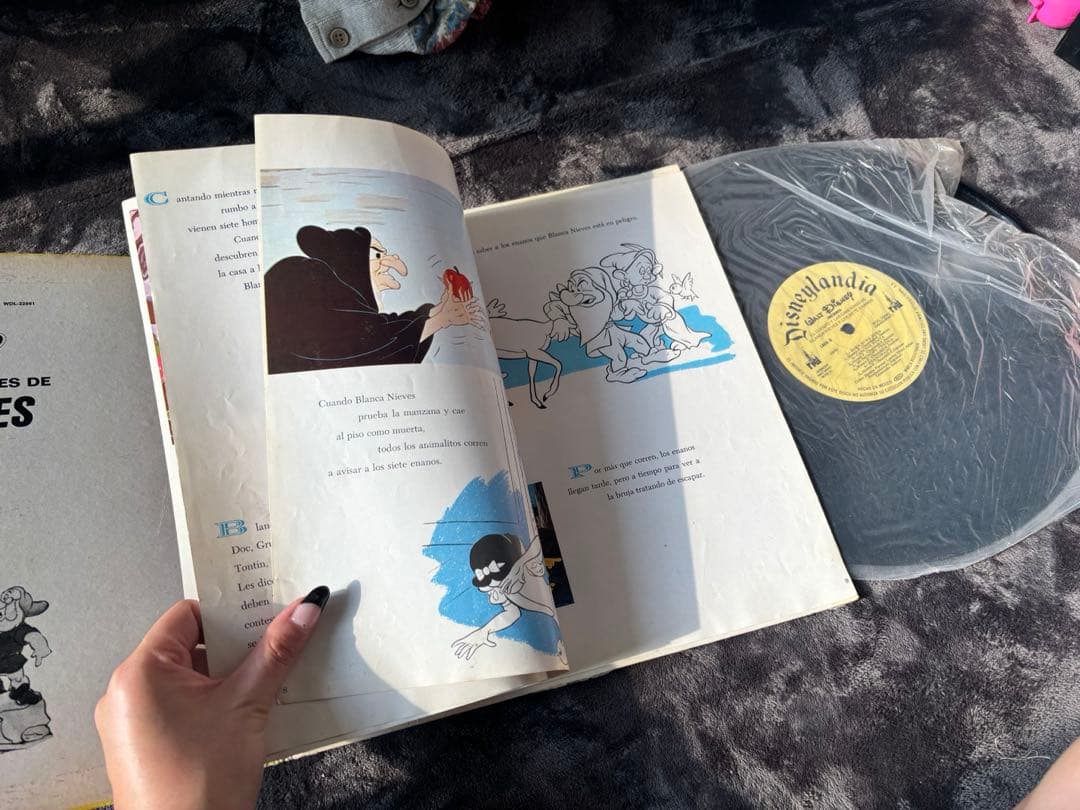 ディズニー ヴィンテージレコード スペイン語版 4枚セット