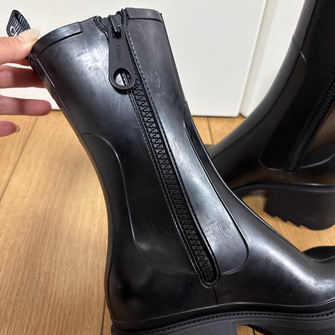 【Chloe】クロエBETTYレインブーツ 37 23.5センチ