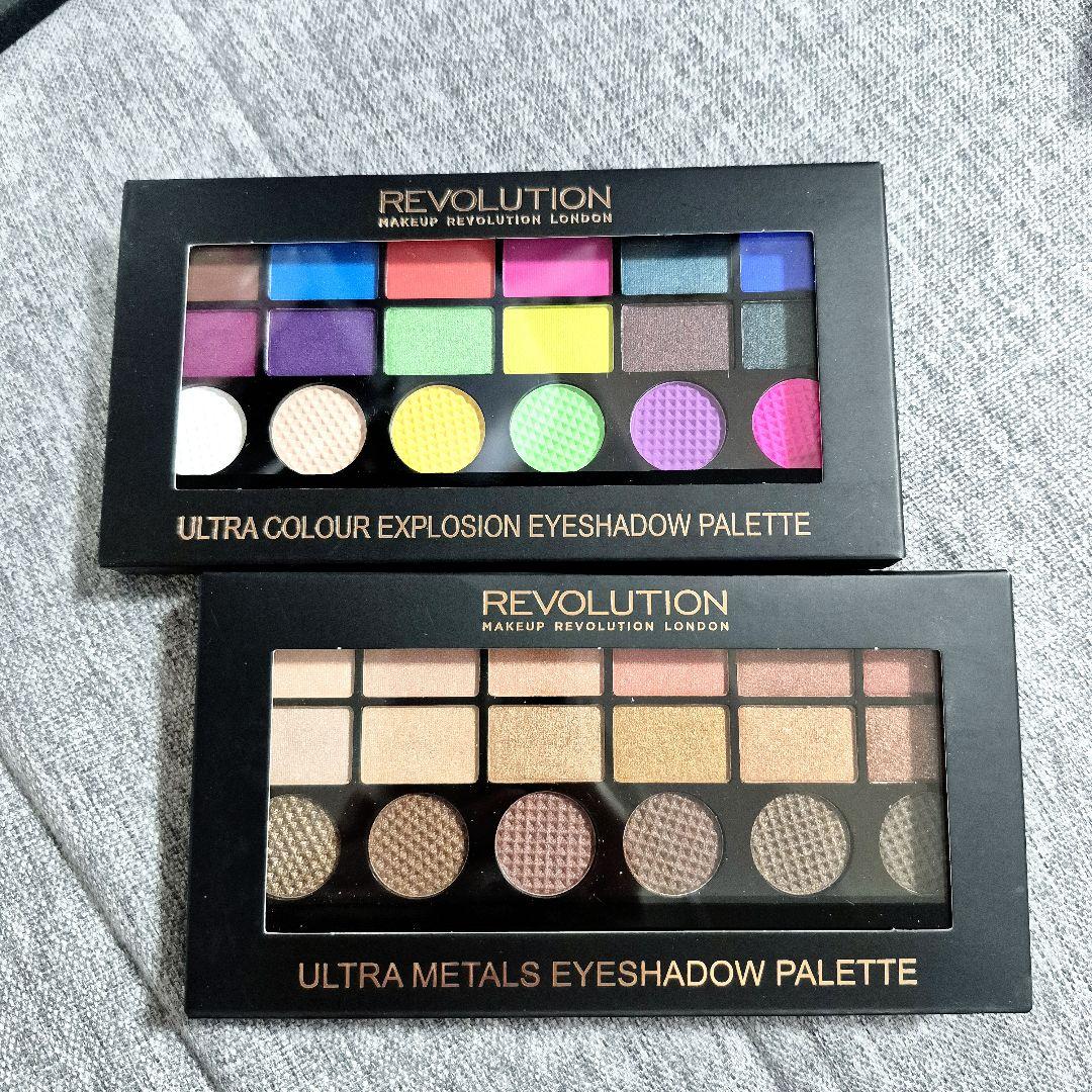 メイクアップレボリューション⭐7点セット⭐パレット　アイシャドウ　リップ　ブラシ