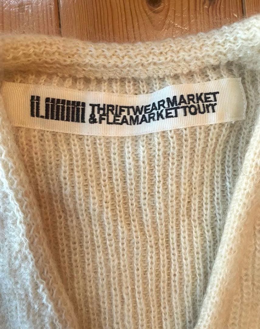 スリフトウェアマーケット　THRIFTWEARMARKET モヘアカーディガン