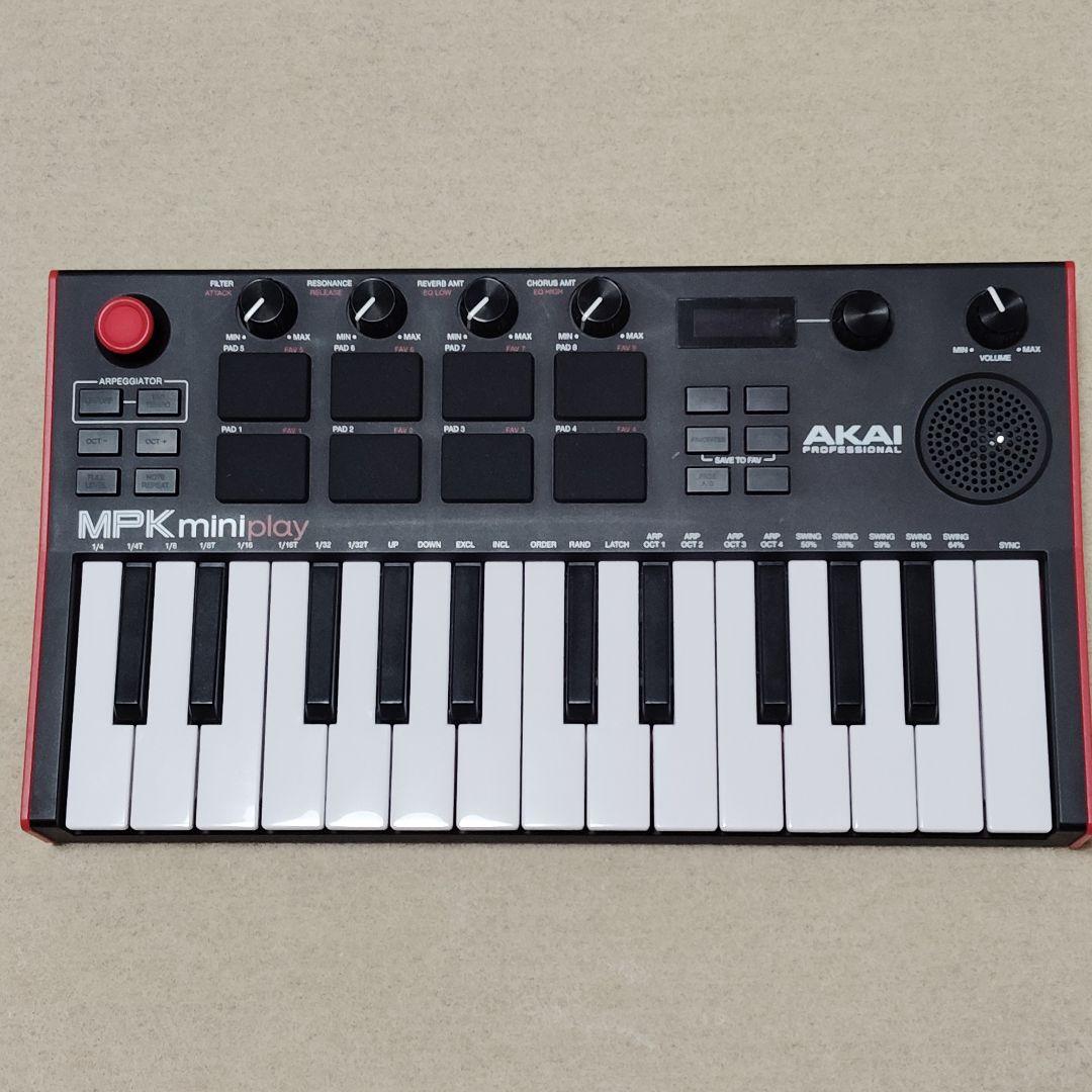 【美品】AKAI MPK mini play MIDIキーボード