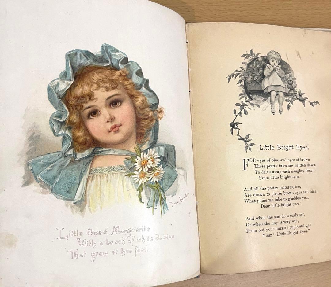 N o.356レア 超希少 アンティーク 洋書 絵本 ビクトリアン 児童書