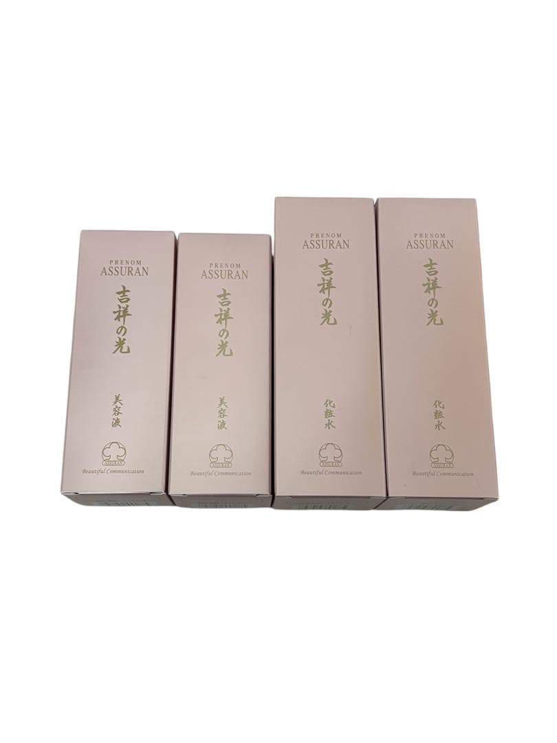 ASSURAN プラノアシュラン 吉祥の光 化粧水/美容液 計4点 ポンプ付⑤