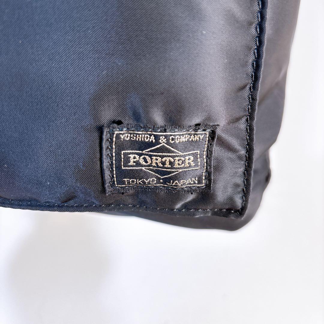 【極美品】 ポーター タンカー ビジネスバッグ ブラック A4収納可能