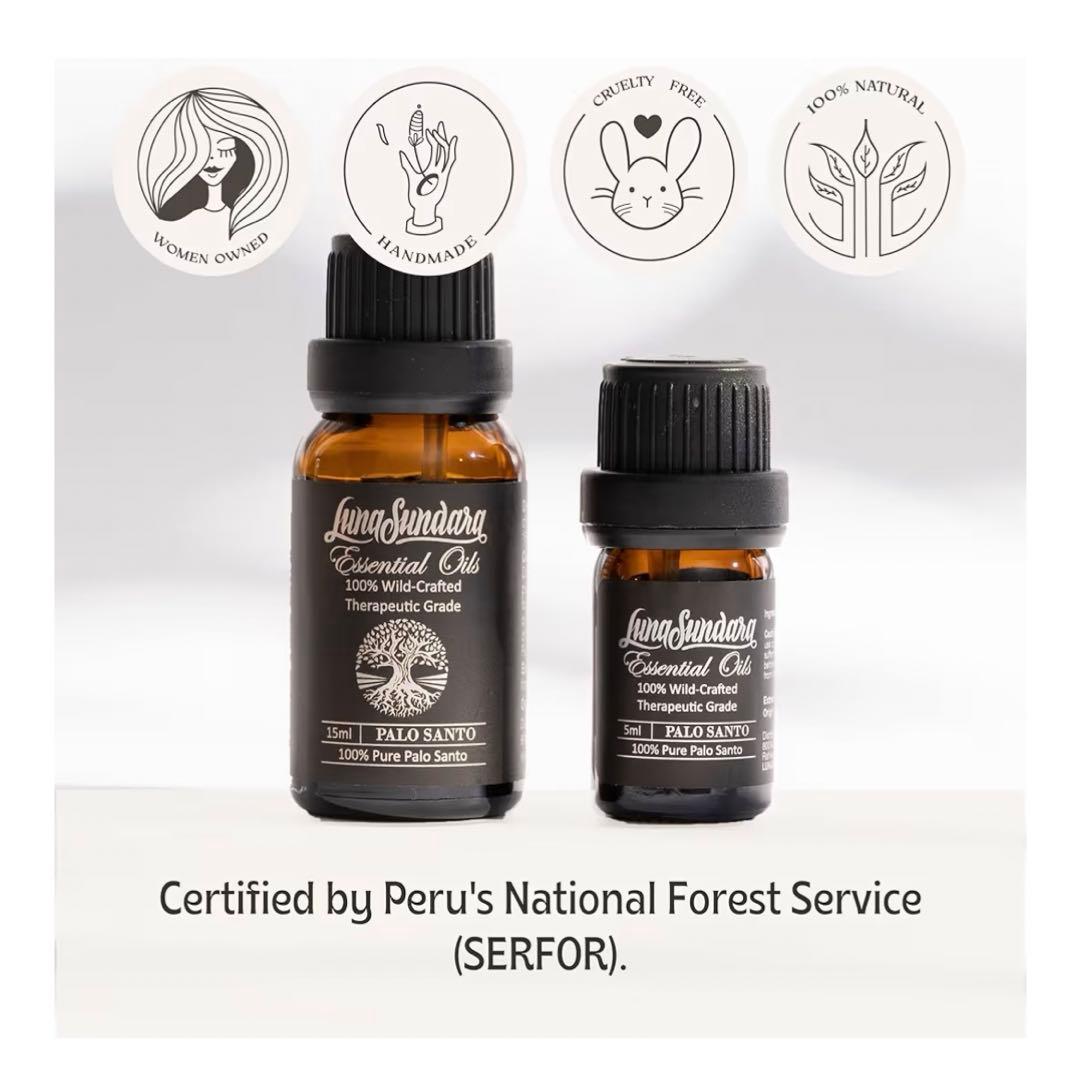 ★シュガーページ★希少品薄★ルナスンダラ ペルー産パロサント15ml ×2