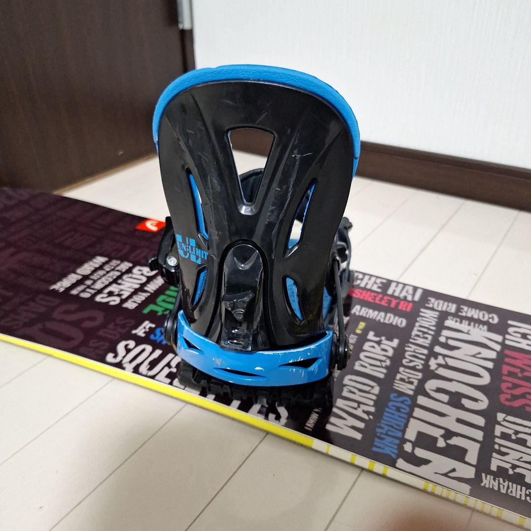 スノーボードセット　ヘッドコース149センチ　キスマークアンリミットL