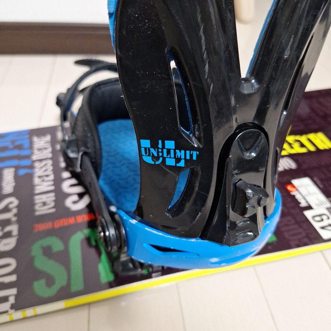 スノーボードセット　ヘッドコース149センチ　キスマークアンリミットL