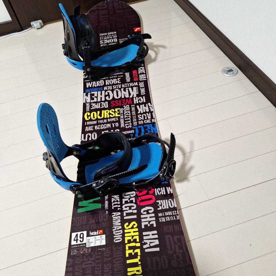 スノーボードセット　ヘッドコース149センチ　キスマークアンリミットL