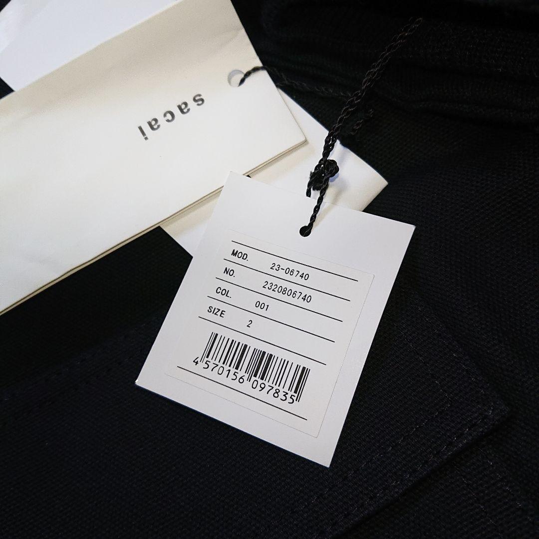 【タグ付き未使用】sacai carhartt キャンバス ボア ジャケット 2