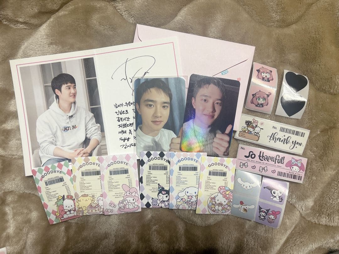 EXO D.O. ギョンス 誕生日 センイル パーティー トレカ セット d.o